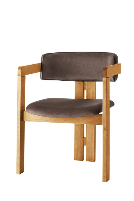 Scaun CO - 039, Stejar - Maro, 58x49x76 cm
