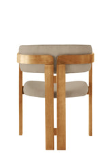 Scaun CO - 042, Stejar - Mink, 58x49x76 cm
