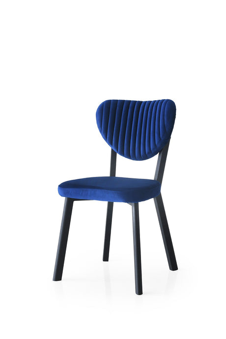 Set 2 scaune Beta - 837, Bleumarin, 46x54x86 cm