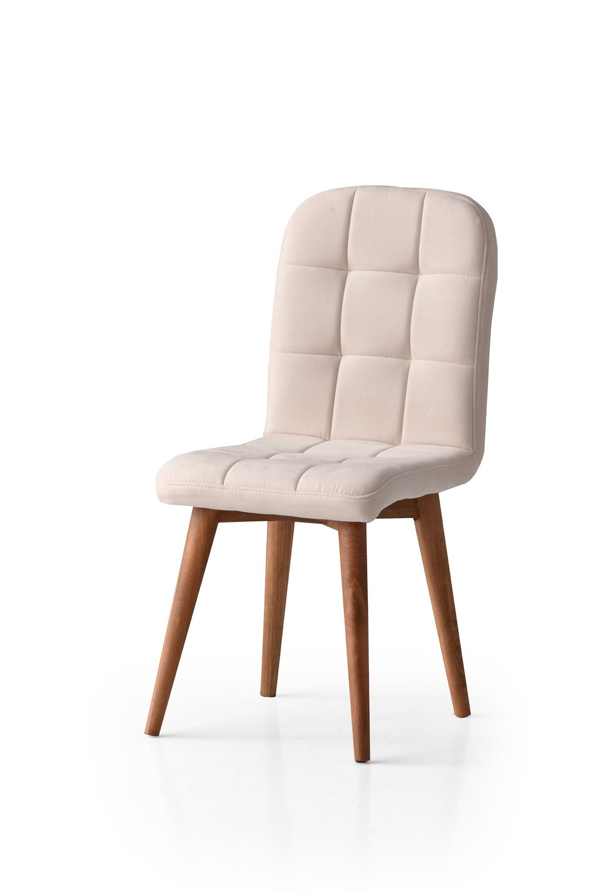 Set 4 scaune Retro - 708, Crem, 41x51x88 cm