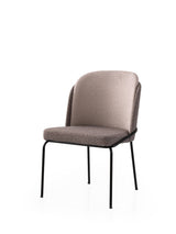 Set 2 scaune Dore - 180 V2, Auriu - Maro deschis, 62x52x75 cm
