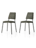 Set 2 scaune Lıma - 4553 V2, Negru - Antracit, 42.5x54x77.5 cm, SKU 974NMB1905, imagine 1