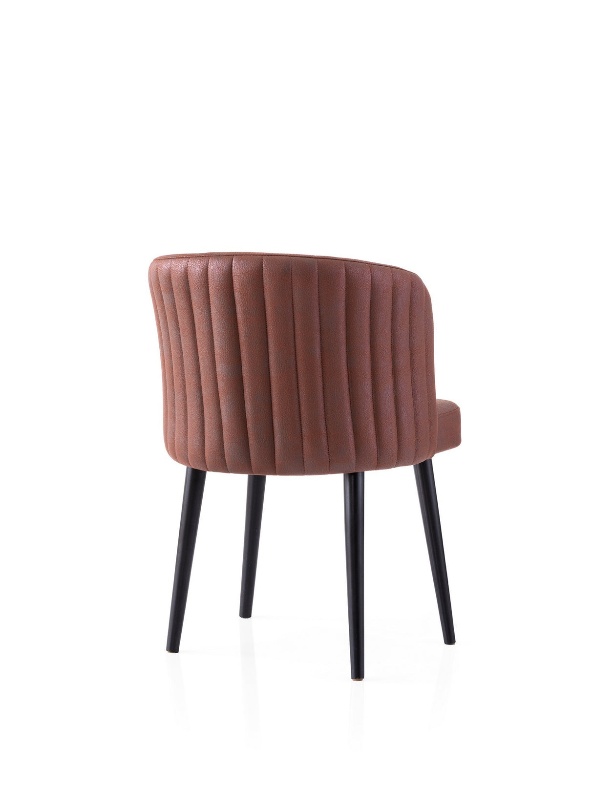 Set 2 scaune Zen - 4208 V2, Negru - Roșu, 57x57x81 cm