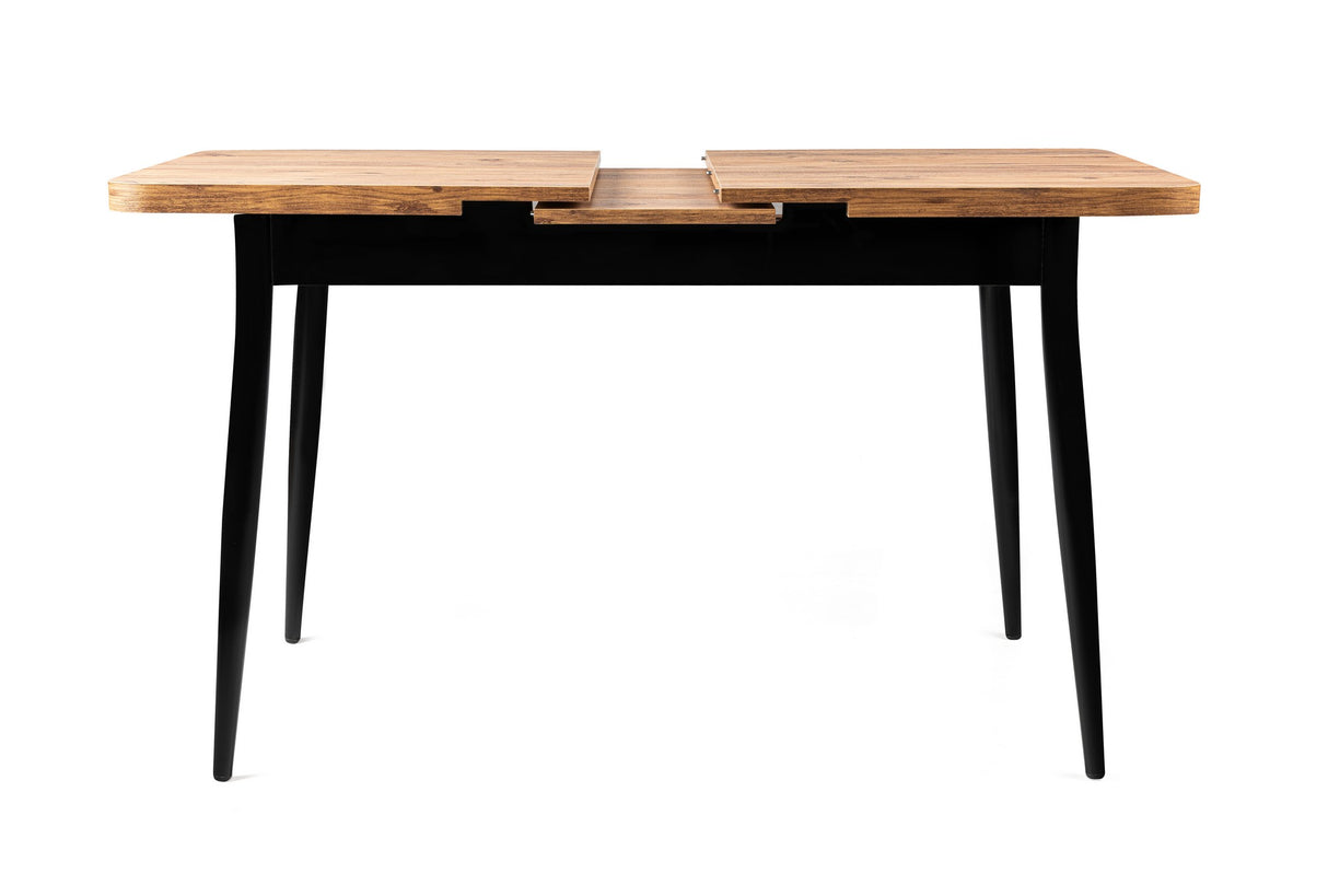 Masă dining extensibilă Ay - 1184, Pin atlantic, 120x70x75 cm