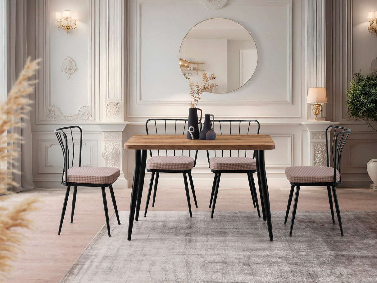 Masă dining Oslo - 3072, Pin atlantic, 120x70x75 cm