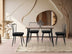 Masă dining Oslo - 3074, Moca deschis, 120x70x75 cm, SKU 974NMB2219, imagine 1
