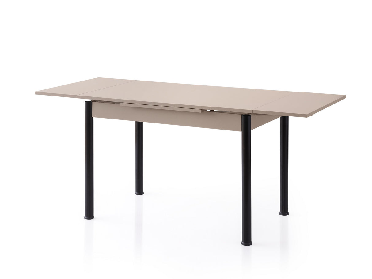 Masă dining extensibilă Polo - 1300, Moca deschis, 110x70x75 cm