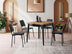 Masă dining extensibilă Totem - 3043, Pin atlantic, 80x80x75 cm, SKU 974NMB2224, imagine 2