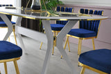 Masă dining İkon - 1002, Multicolor, 180x90x77 cm