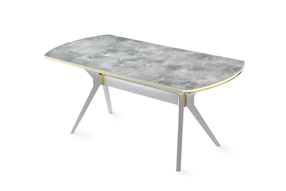 Masă dining İkon - 1002, Multicolor, 180x90x77 cm