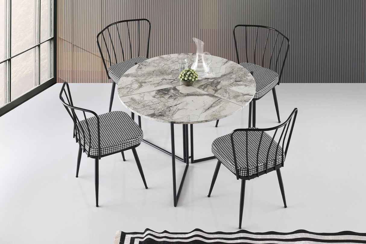 Masa Bucatarie Yaprak, 100x72x100 cm - Stejar, SKU 974NMB1163