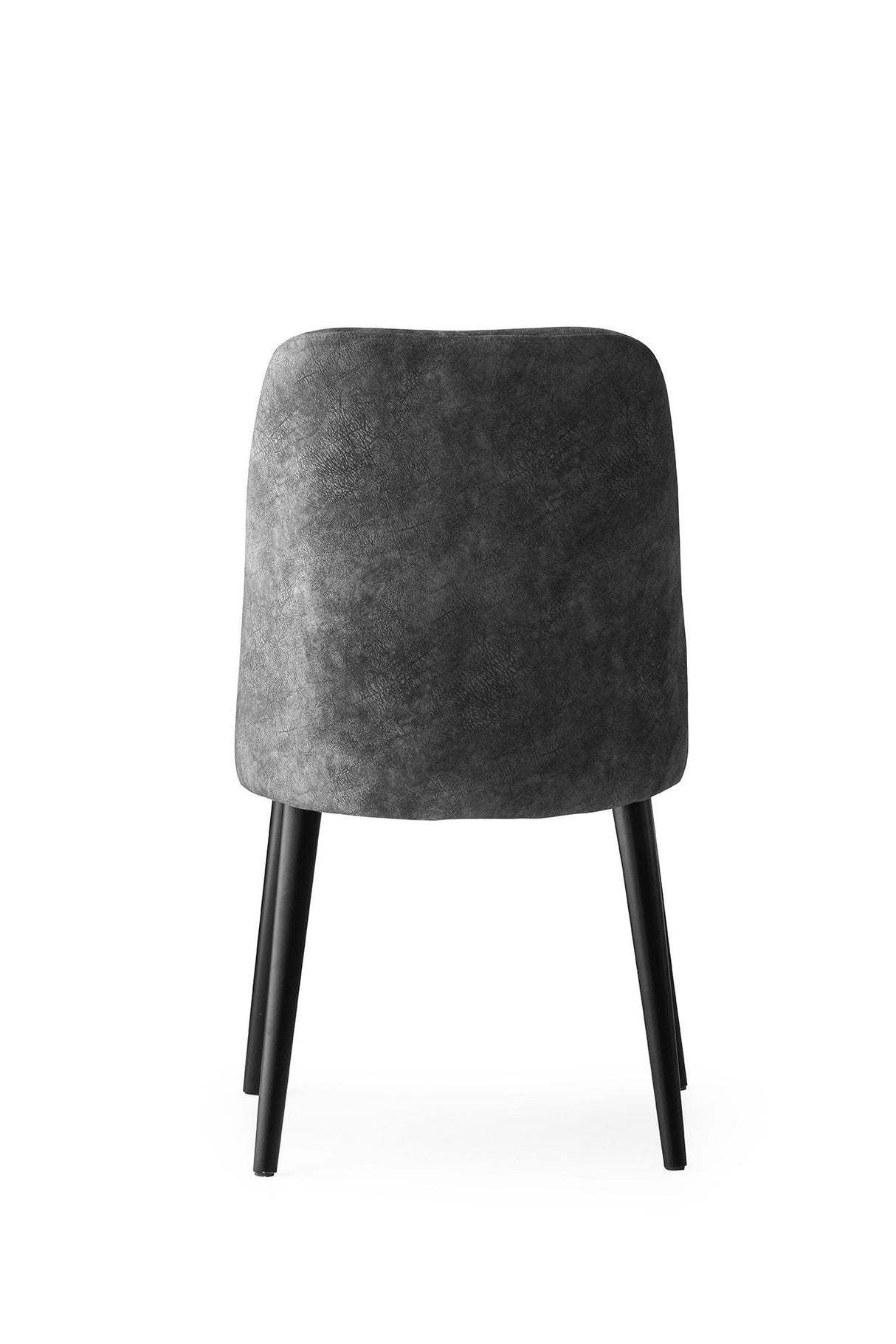 Set 4 scaune Dallas - 527 V4, Antracit, 50x49x90 cm