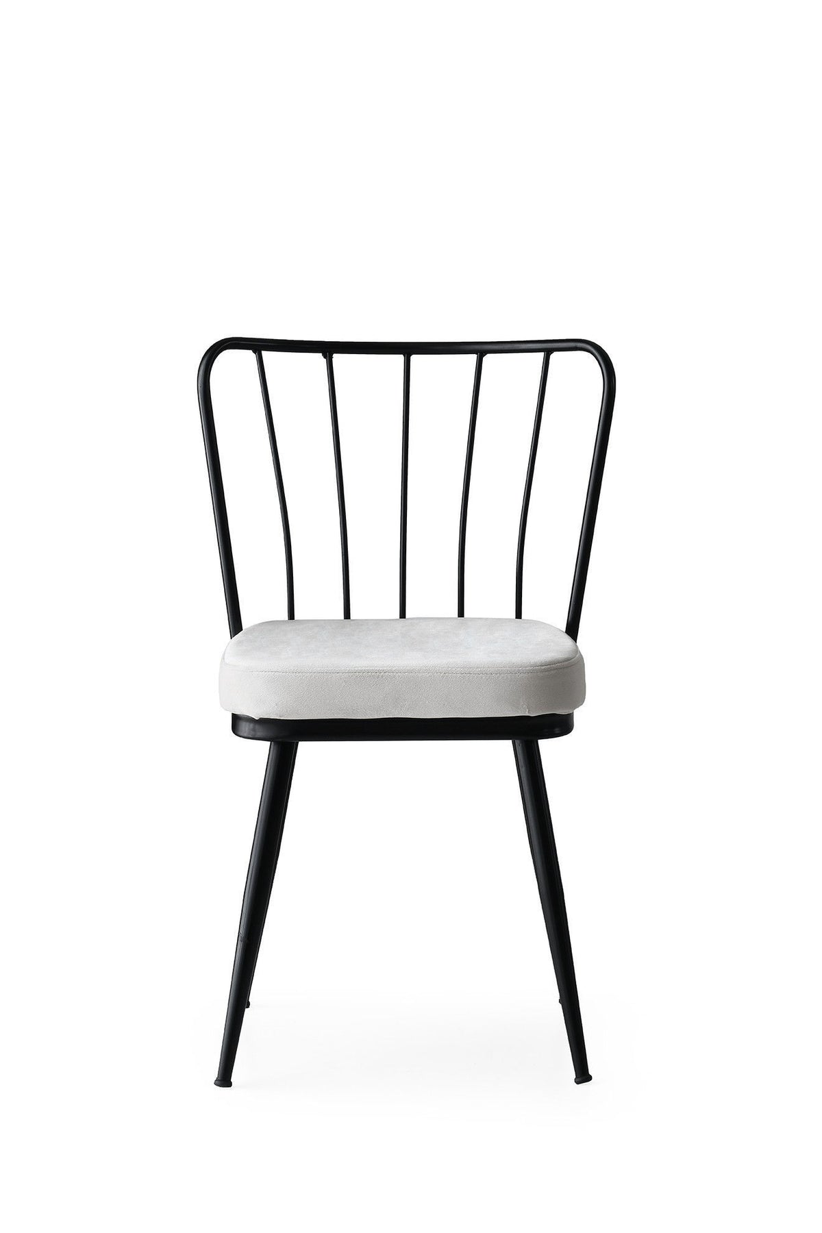 Set 2 scaune Yıldız -940 V2, Negru, 43x42x82 cm, SKU 974NMB1183, imagine 2