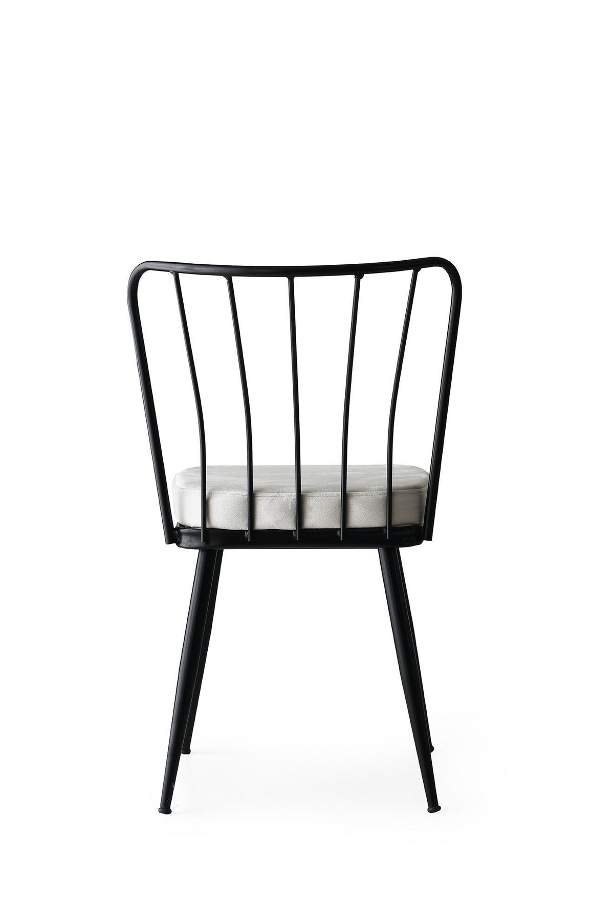 Set 2 scaune Yıldız -940 V2, Negru, 43x42x82 cm, SKU 974NMB1183, imagine 4