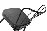 Set 2 scaune Yıldız - 942 V2, Negru, 43x42x82 cm