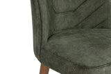 Set 2 scaune Dallas 558 V2, Nuc - Dark green, 50x49x90 cm