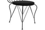 Set 2 scaune Lale 172, Negru, 44x44x84 cm