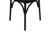 Set 4 scaune Ekol 1331 V4, Negru, 42x40x81 cm