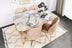 Set 4 scaune Madrid 913 V4, Auriu - Maro, 50x49x90 cm, SKU 974NMB1217, imagine 2
