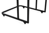 MASUTA DE CAFEA Ce Metal Zigo Table, Nuc, 46x49x41 cm - Maro Negru, SKU 974NMB1234