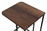 MASUTA DE CAFEA Ce Metal Zigo Table, Nuc, 46x49x41 cm - Nuc Negru, SKU 974NMB1234
