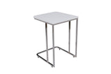 MASUTA DE CAFEA Ce Metal Zigo Table, Nuc, 46x49x41 cm - Alb, SKU 974NMB1234