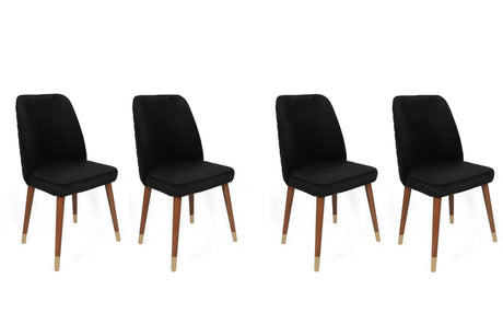 Set scaune (4 bucăți) Hugo V4 Chair Set (4 Pieces), Gri, 50x90x49 cm