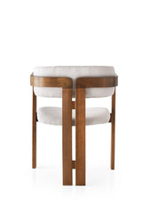 Scaun Bucatarie Sufragerie PA Chair Vintage, 58 x 76 x 49 cm - Crem, SKU 974NMB1709