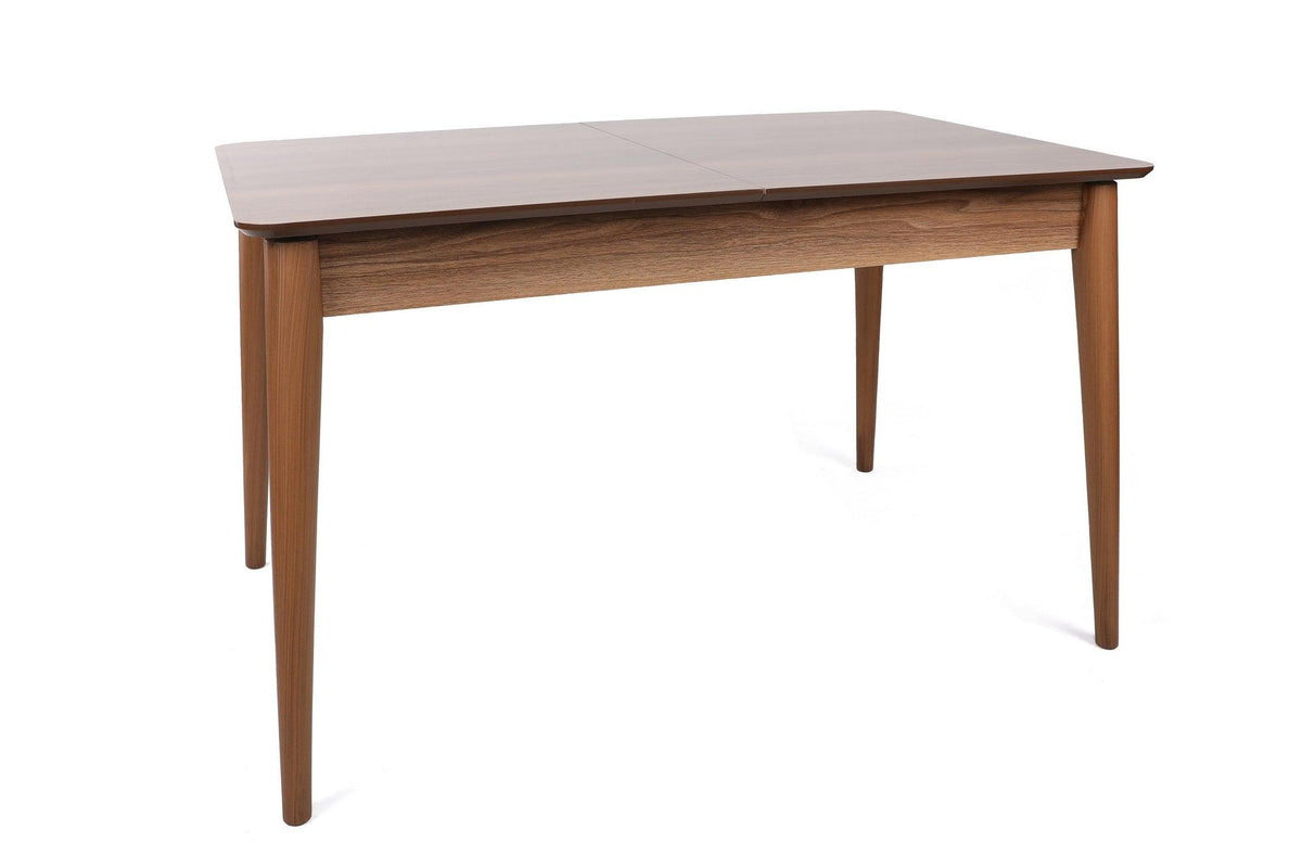 Masă Lotus - 1123, Nuc, 130x75x80 cm, SKU 974NMB1730