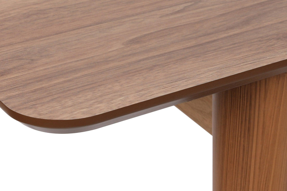 Masă Lotus - 1123, Nuc, 130x75x80 cm, SKU 974NMB1730