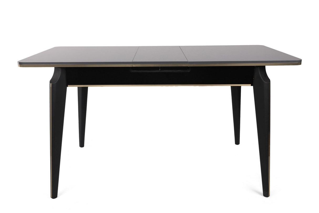 Masa Bucatarie Star Dining Table Extensibila, Gri, 120 x 75 x 79 cm - Gri inchis, SKU 974NMB1735