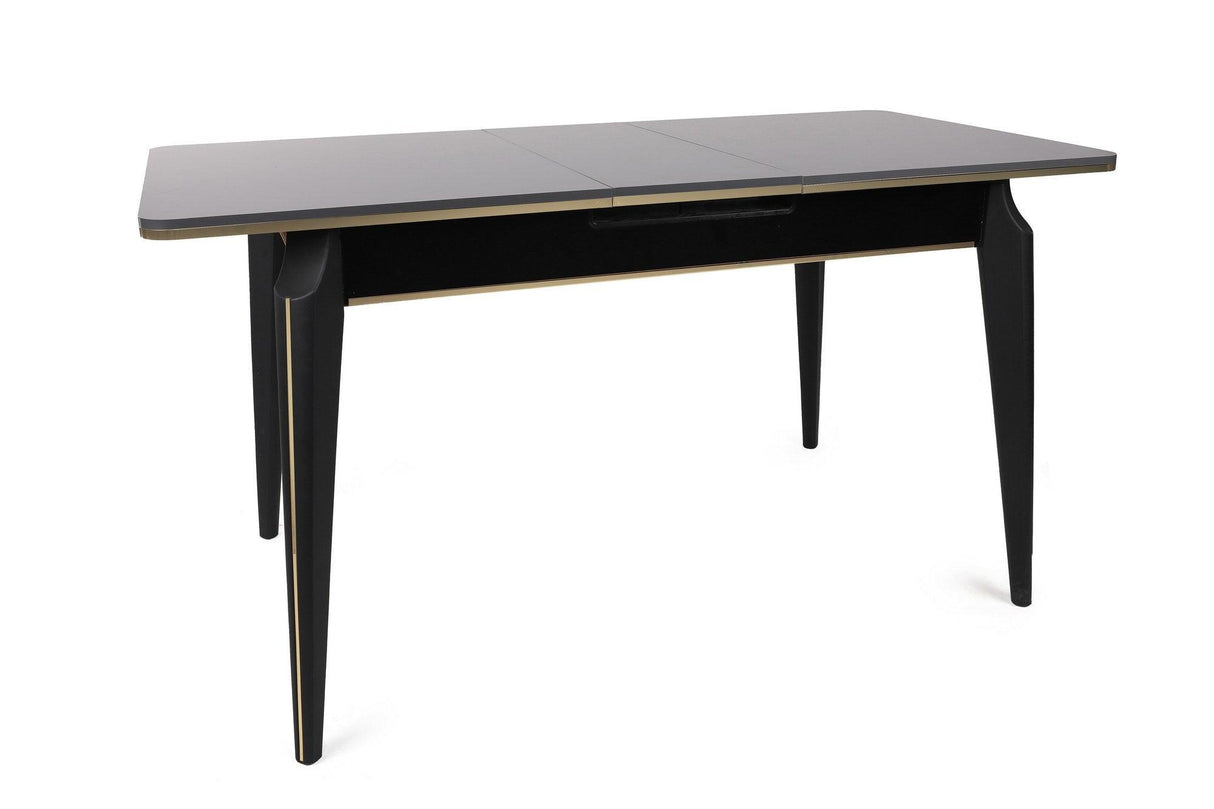 Masa Bucatarie Star Dining Table Extensibila, Gri, 120 x 75 x 79 cm - Gri inchis, SKU 974NMB1735
