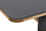 Masa Bucatarie Star Dining Table Extensibila, Gri, 120 x 75 x 79 cm - Gri inchis, SKU 974NMB1735