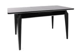 Masa Bucatarie Star Dining Table Extensibila, Gri, 120 x 75 x 79 cm - Negru, SKU 974NMB1735