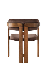 Scaun CO - 030, Nuc - Maro, 58x49x76 cm