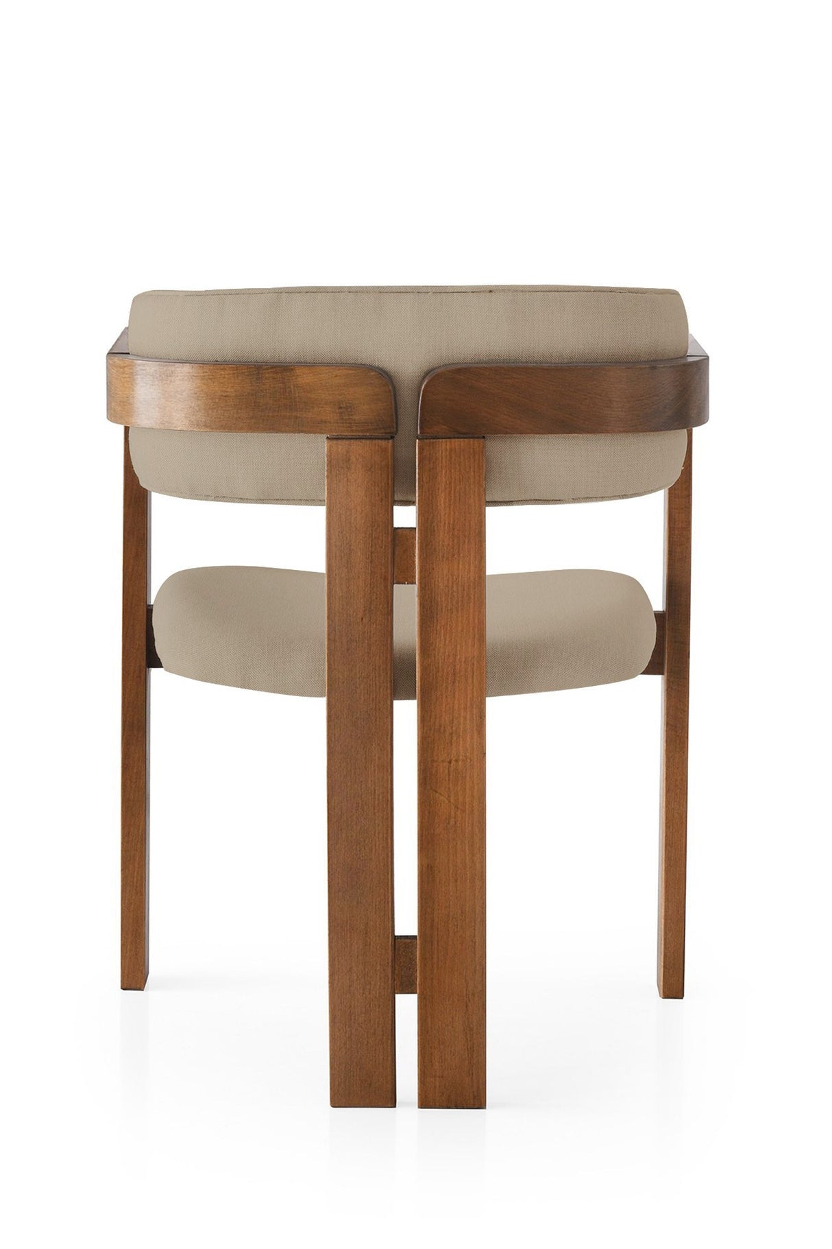 Scaun CO - 033, Nuc - Mink, 58x49x76 cm