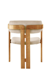 Scaun CO - 034, Stejar - Bej, 58x49x76 cm