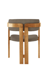 Scaun CO - 043, Stejar - Maro, 58x49x76 cm