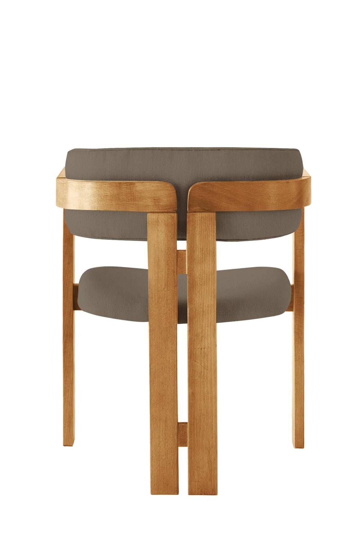 Scaun CO - 043, Stejar - Maro, 58x49x76 cm, SKU 974NMB1768, imagine 3