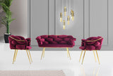 Set de canapea Balon Sofa Set,  135 x 79 x 65 cm - Grena, SKU 974NMB1801