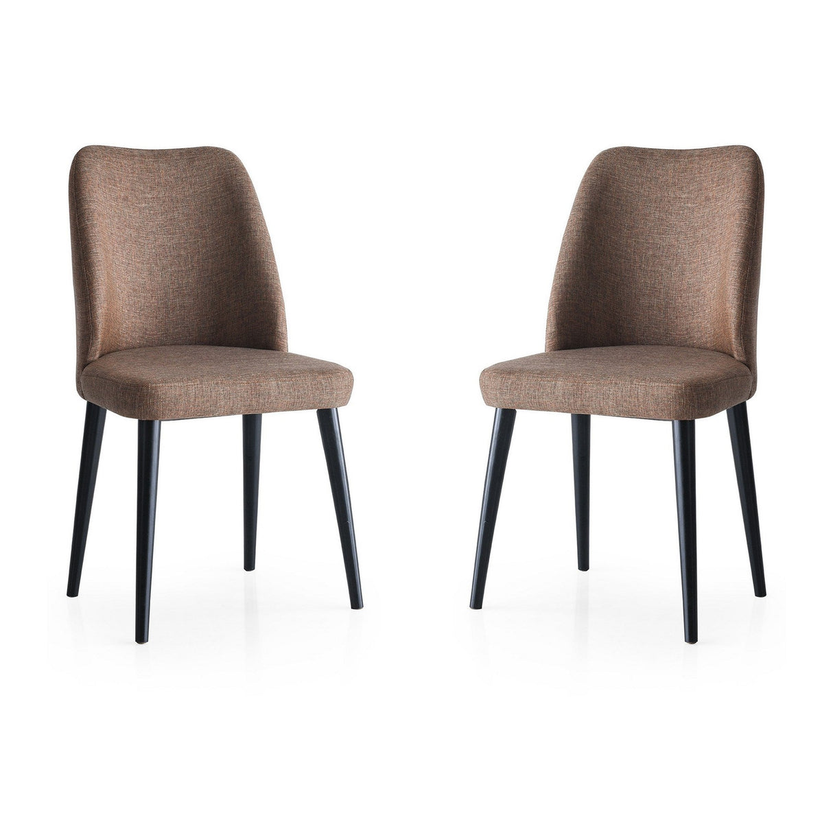 Set de scaune Luna - 673, Maro, Diverse configurații, 49x90x52 cm - 2 bucăți | SKU: 974NMB1823 | Set de scaune Luna - 673, Maro, 49x90x52 cm, varianta 2 bucăți, produs pentru amenajarea locuinței, disponibil online în România la CasaMob