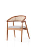 Scaun Atlas - 4352, Stejar - Crem, 53x53x75 cm, SKU 974NMB1833, imagine 1