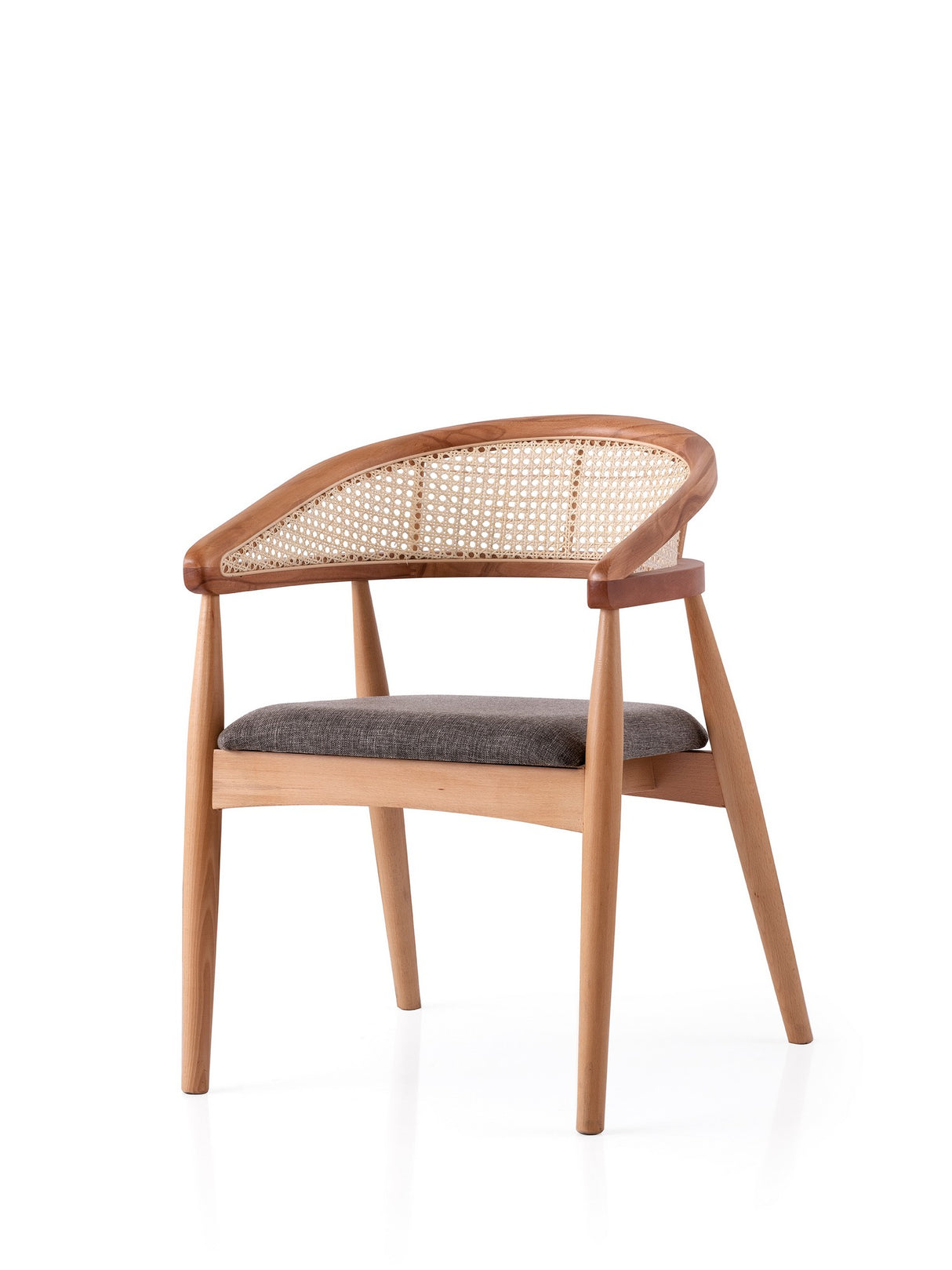 Scaun Atlas - 4353, Stejar - Maro deschis, 53x53x75 cm