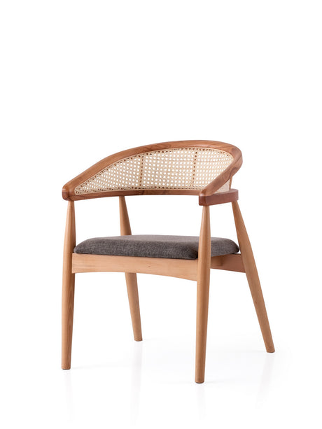 Scaun Atlas - 4353, Stejar - Maro deschis, 53x53x75 cm