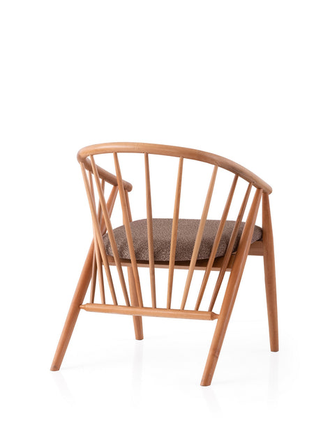 Scaun Ava - 4502, Stejar - Maro deschis, 60x55x77 cm