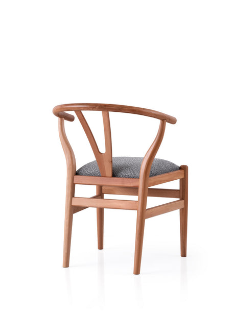 Scaun Magma - 4402, Stejar - Albastru deschis, 57x58x78 cm