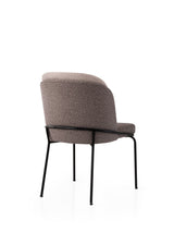 Set 2 scaune Dore - 180 V2, Auriu - Maro deschis, 62x52x75 cm