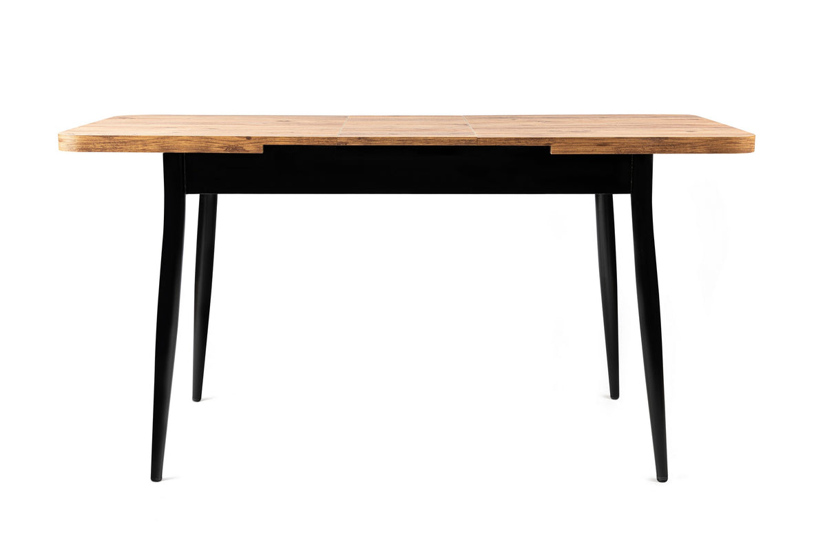 Masă dining extensibilă Ay - 1184, Pin atlantic, 120x70x75 cm