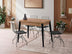 Masă dining extensibilă Dolunay - 1284, Pin atlantic, 100x60x75 cm, SKU 974NMB2207, imagine 2