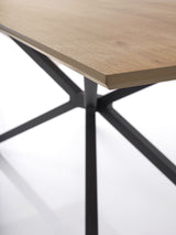 Masă dining Nox - 3001, Stejar, 180x90x79 cm